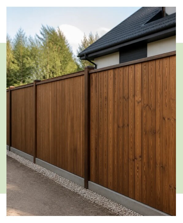 Сплошной деревянный забор с установкой от 3604 р. | ЗаборЭксеперт-Утк